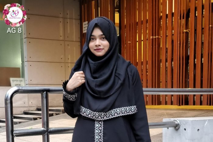 image of black hijab