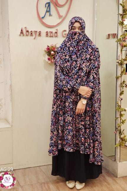 image of linen khimar