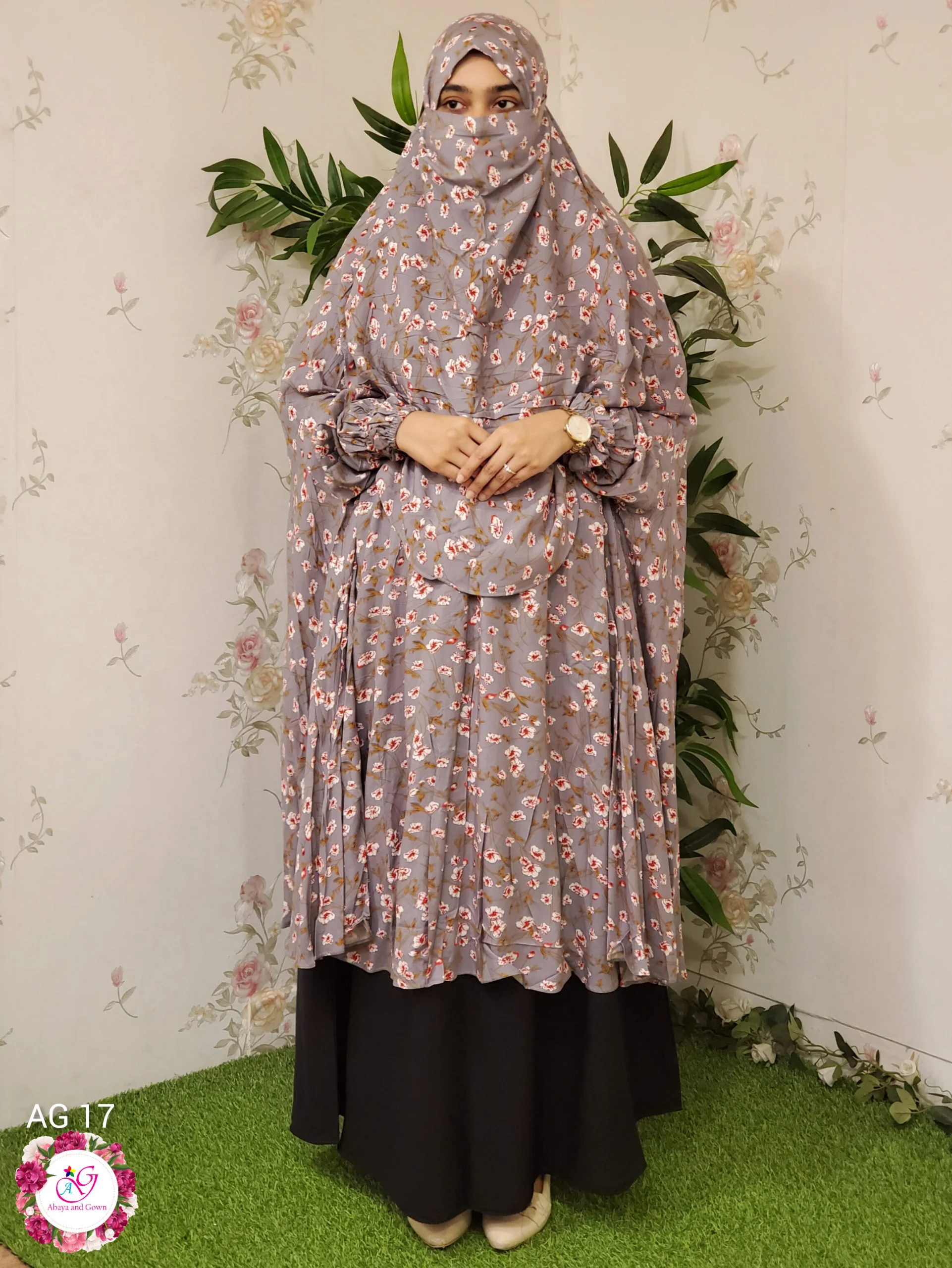 image of linen khimar