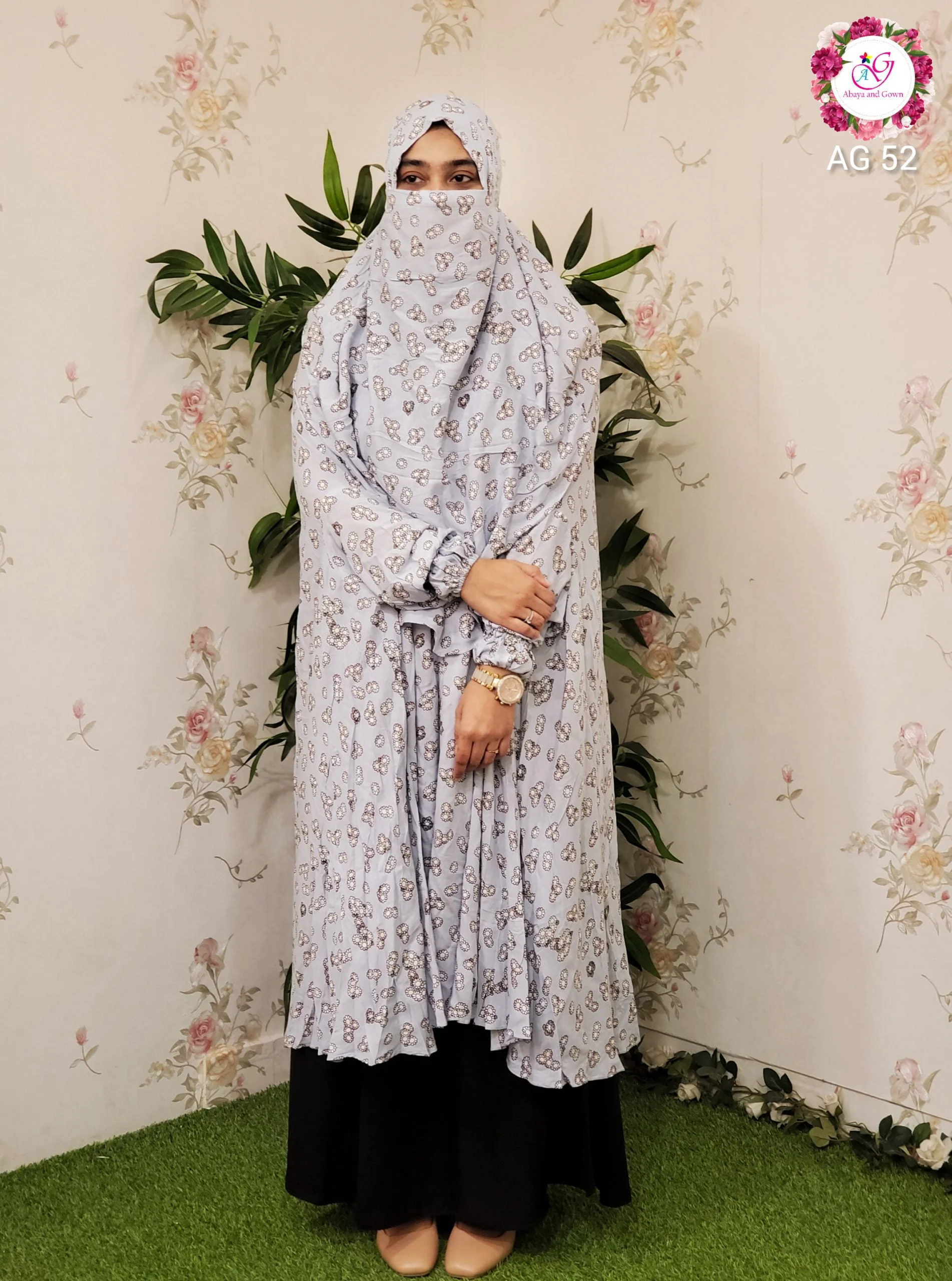 image of linen khimar