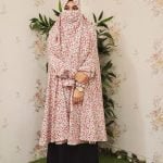 image of linen khimar