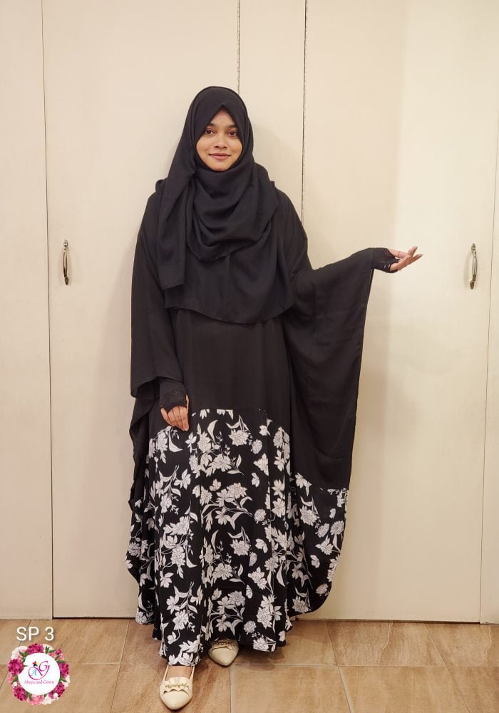 image of abaya cape