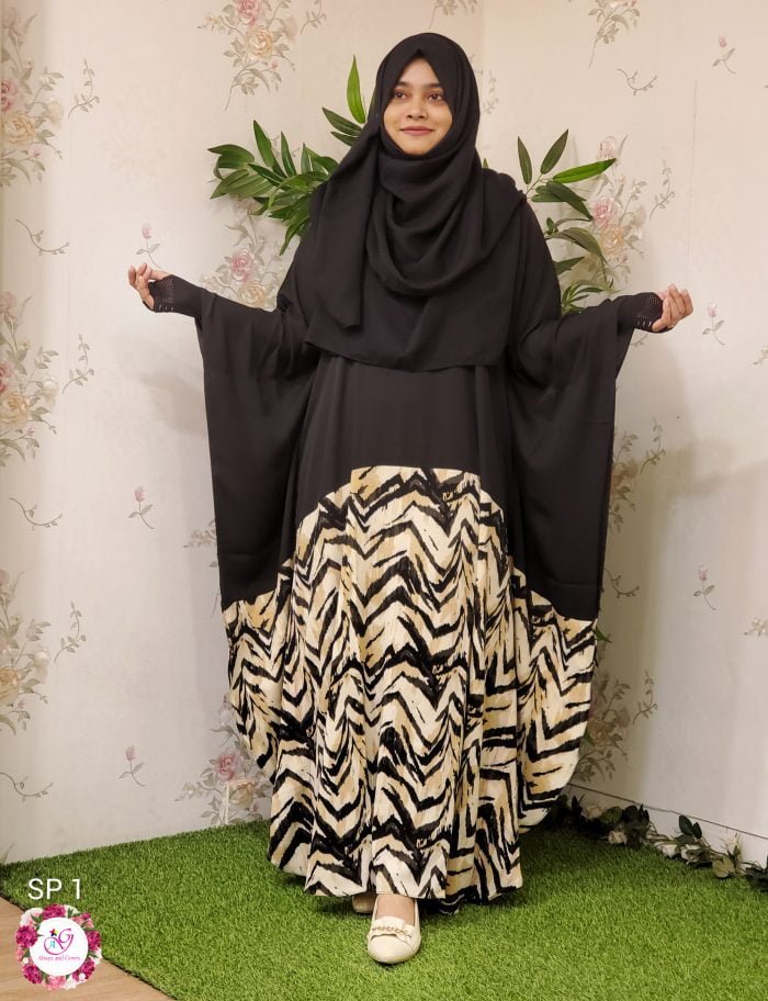 image of abaya cape