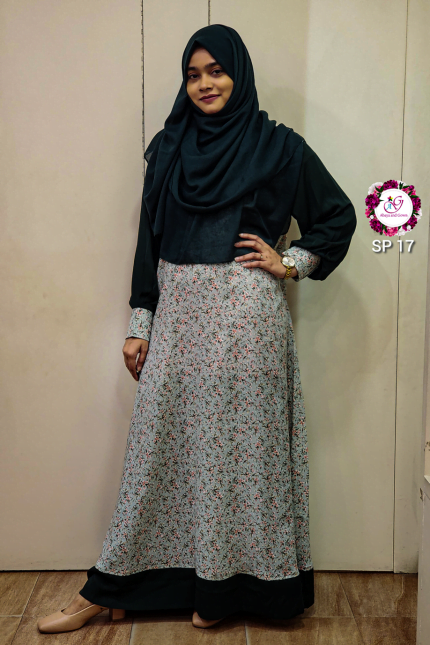 Image of Printed Summer Gown from Abaya and Gown. Product code: SP-17