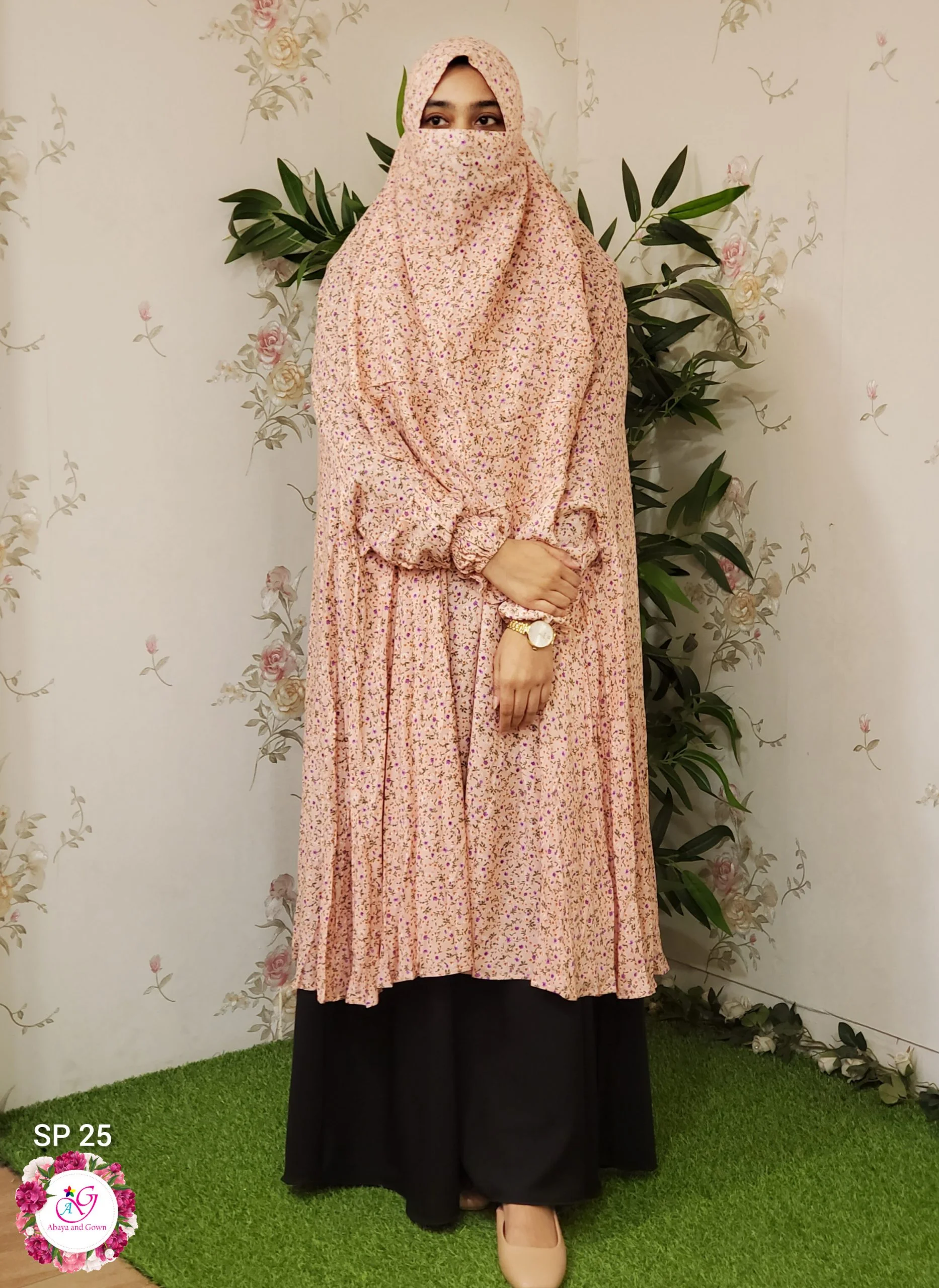 image of linen khimar