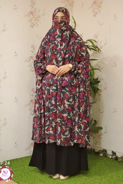 image of linen khimar