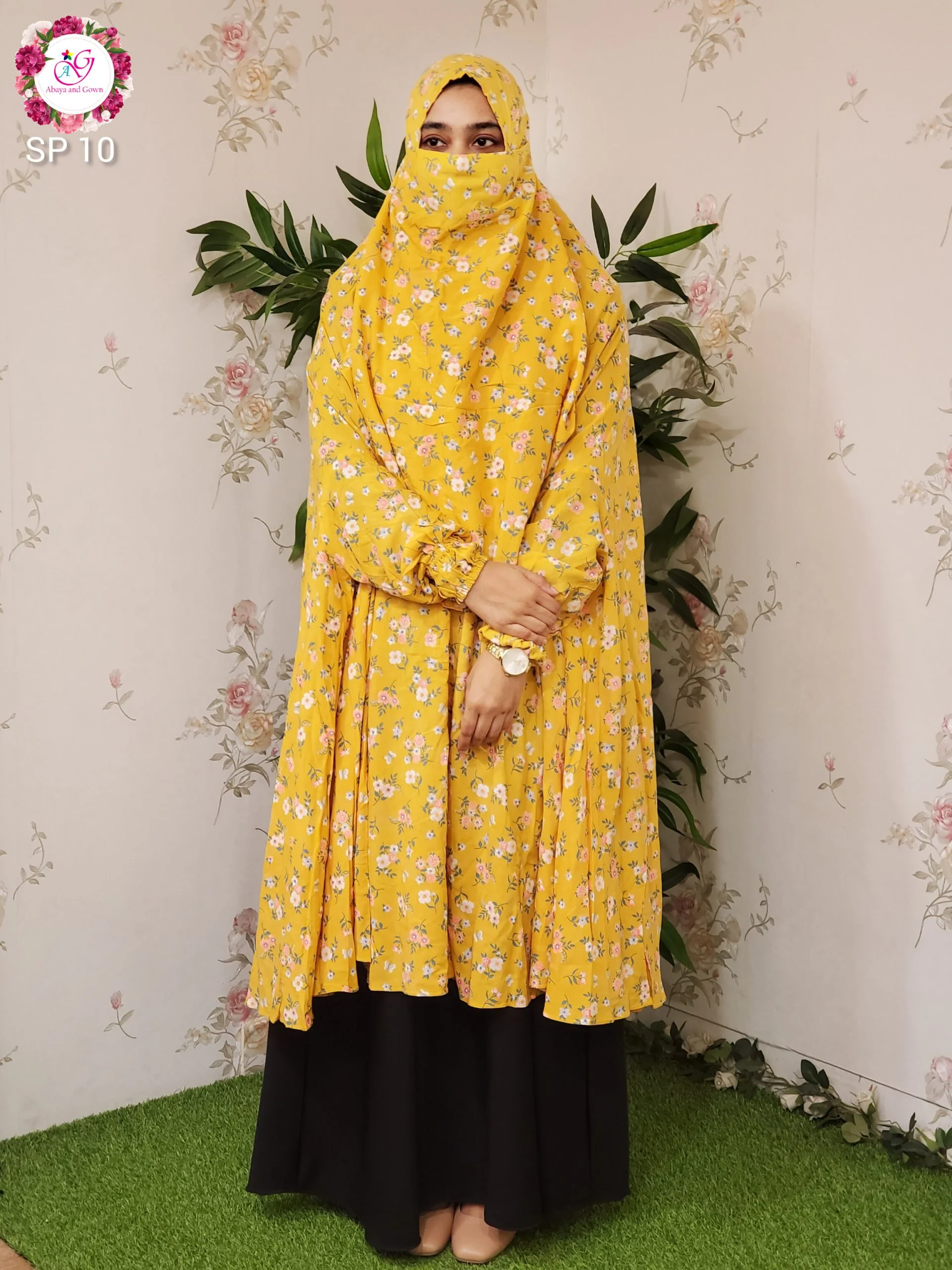 image of linen khimar