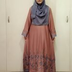 image of a woman wearing borka