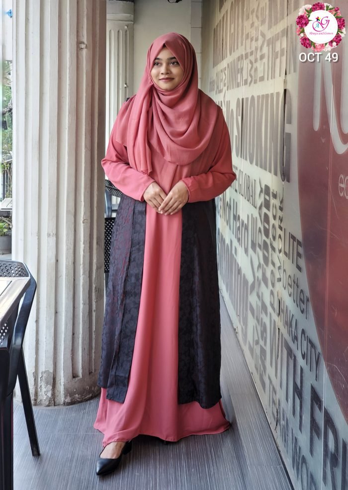 Image of Black Koti by Abaya and Gown