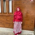 image of a woman wearing skirt and tops set