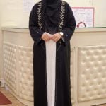 image of a woman dubai abaya