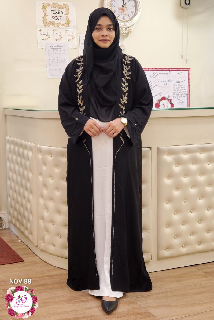 image of a woman dubai abaya