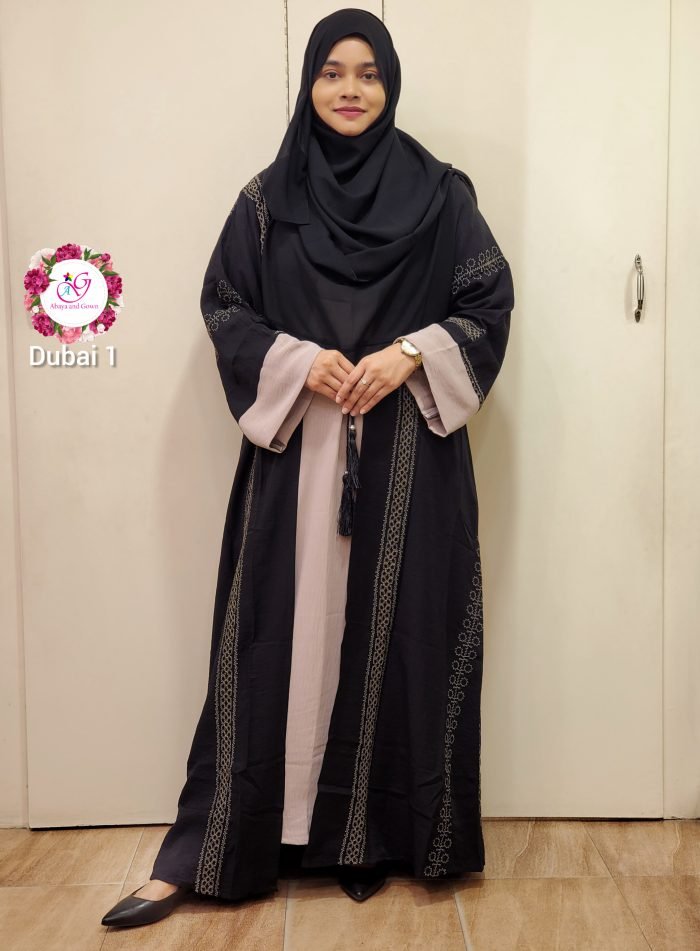 image of dubai abaya