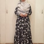 Georgette fabric Marmaid Gown