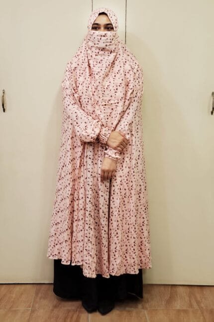 Niqab Attach Soft Lilen KHIMAR