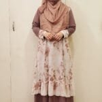 Double Part Gown Chiffon Georgette and Soft Dubai Cherry Fabric Lining