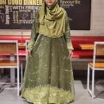 Image of Olive Color Gown