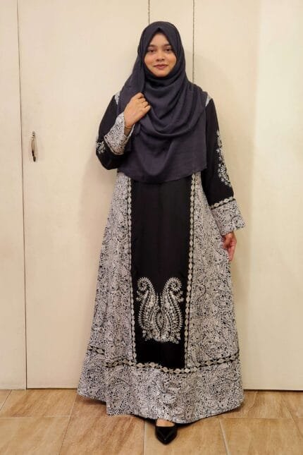 Image of Embroidered Borkha