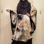 Image of stone work gorgeous abaya