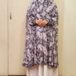 Non Transparent Free Size Khimar With niqab. Perfect for Umrah, Hajj or Regular wear