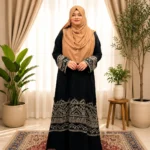 নতুন ওয়ান পার্ট এমব্রয়ডারি গাউন | Luxury Burkha Collection
