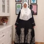 Image of Premium Quality Embroidered Burqa