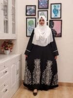 Image of Premium Quality Embroidered Burqa