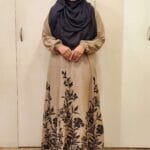 Image of Cash Melon Fabric Gown