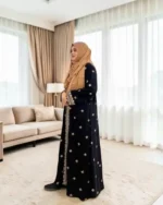 এক্সক্লুসিভ জামদানী স্টাইল এমব্রয়ডারি কিমোনো | Premium BMW Fabric Kimono - Image 3