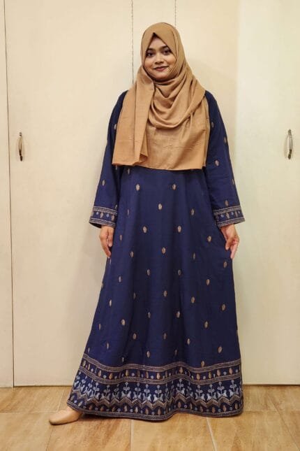 Image of Cashmellone Fabric Embroidery Borkha / Gown