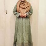 Image of Cashmellone Fabric Embroidery Borkha / Gown