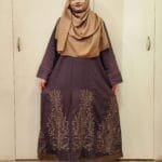 Image of Cashmellone Fabric Embroidery Borkha