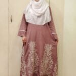 Image of Cashmellone Fabric Embroidery Borkha