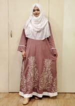 Image of Cashmellone Fabric Embroidery Borkha