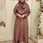 Image Cashmilon Fabric Embroidery Kimono / Koti