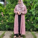 Image of Cashmilon Fabric Kimono