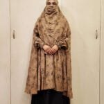 Made with soft non-transparent Korean crepe material. Free size. Niqab is attached. Hand elastic