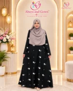 Image Of Black Embroidery Borka