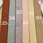 Premium Quality Full Coverage Gorgeous Karcupi Work Cotton Hijab