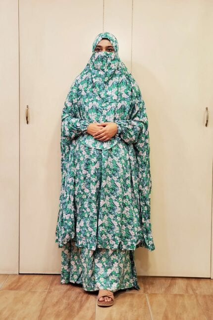 Image of khimar Skirt Set