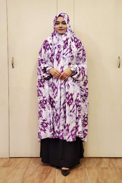 Image of Soft Lilen Salat Khimar