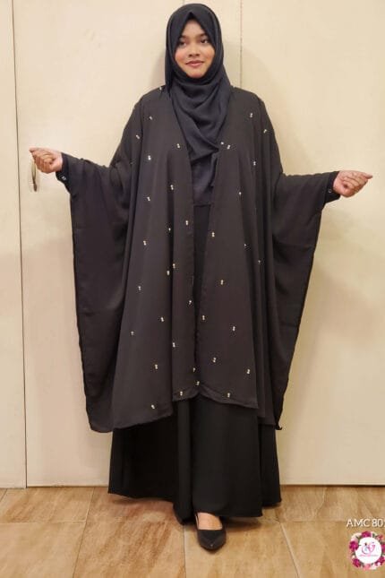 Stone and Pearl Work Cape