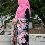 Printed Embroidery Kimono