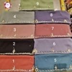 Premium Quality New Stone Hijab Dubai Cherry Fabric