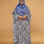 Image of Print Khimar Cape