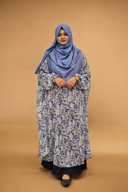 Image of Print Khimar Cape