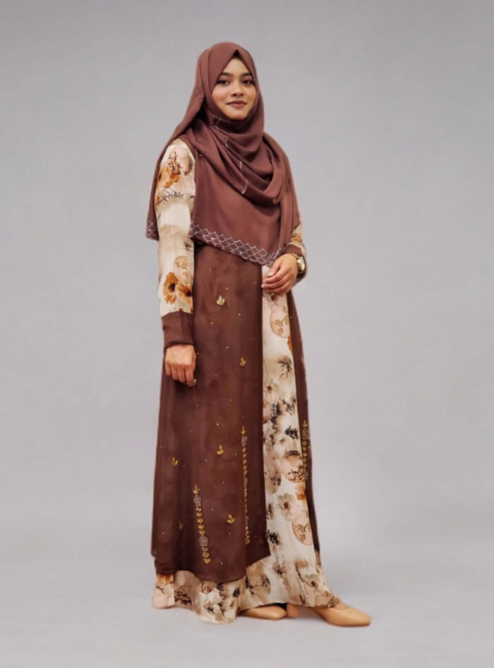 Image of Double Part Karcupi Gown