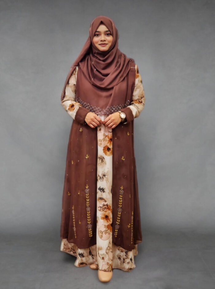 Image of Double Part Karcupi Gown