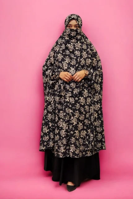 Image of Royal Silk Fabric Khimar