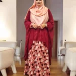 Image of Burka with Cape Set